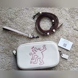 Coach x Keith Haring Limited Edition Sadie Crossbody Clutch